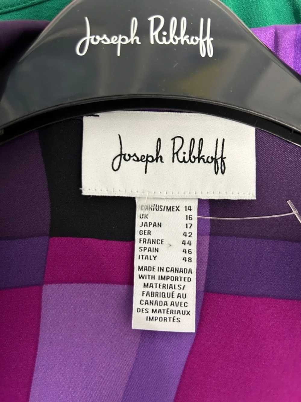 NWOT Joseph Ribkoff blouse. - Picture 5 of 6